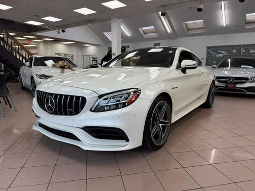 designo Diamond White Metallic 2019 Mercedes-Benz AMG C 63 AMG C 63 Coupe