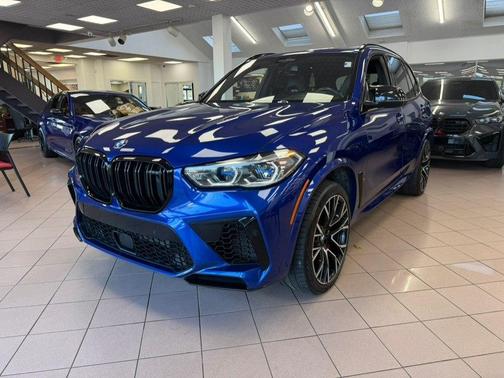 Marina Bay Blue Metallic 2022 BMW X5 M Base