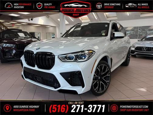 White 2021 BMW X5 M Base