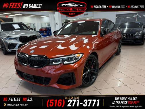 Sunset Orange Metallic 2020 BMW M340 i xDrive