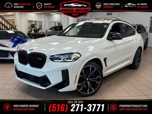 Alpine White 2022 BMW X4 M AWD