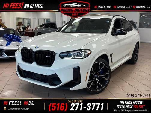 Alpine White 2022 BMW X4 M AWD