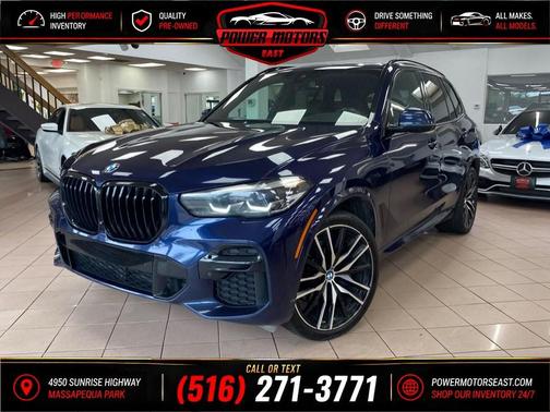 tanzanite blue metallic 2023 BMW X5 xDrive40i Sports Activity Vehicle