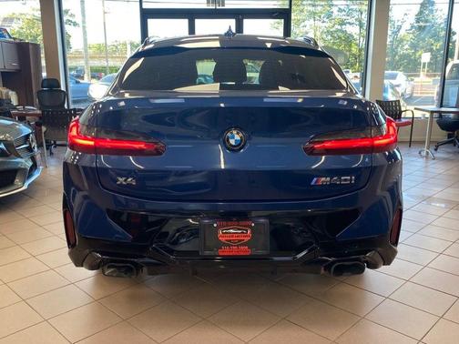 Phytonic Blue Metallic 2023 BMW X4 M40i Sports Activity Coupe