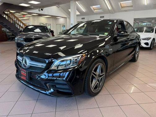 Obsidian Black Metallic 2021 Mercedes-Benz AMG C 43 4MATIC