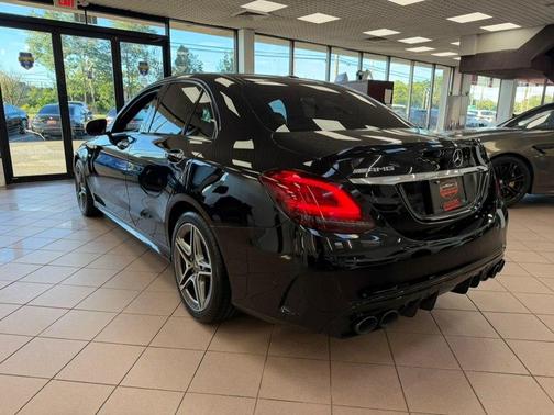 Obsidian Black Metallic 2021 Mercedes-Benz AMG C 43 4MATIC