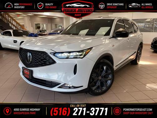 Platinum White Pearl 2023 Acura MDX A-SPEC