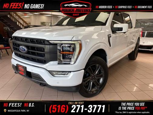Oxford White 2022 Ford F-150 Lariat