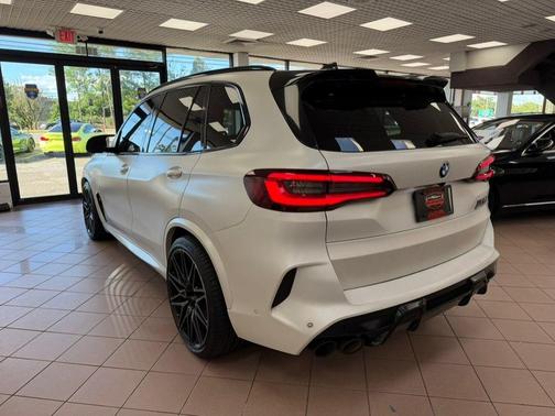 White 2021 BMW X5 M Base