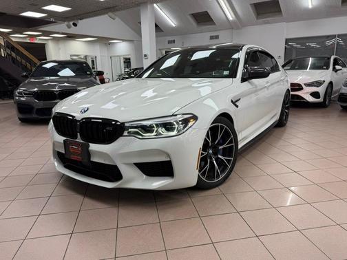 Alpine White 2019 BMW M5 Competition