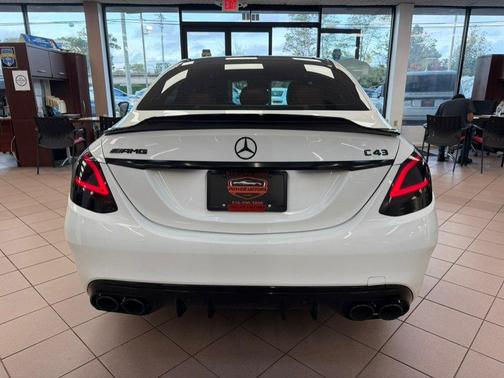 designo Diamond White Metallic 2020 Mercedes-Benz AMG C 43 4MATIC