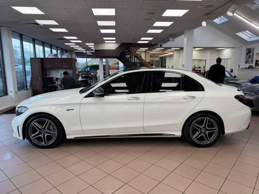 designo Diamond White Metallic 2020 Mercedes-Benz AMG C 43 4MATIC