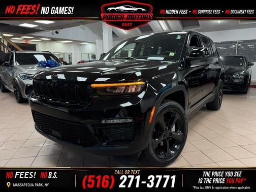 Diamond Black Crystal Pearlcoat 2024 Jeep Grand Cherokee Limited
