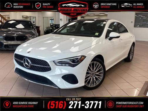 Polar White 2025 Mercedes-Benz CLA 250 4MATIC