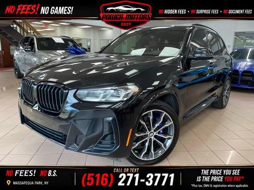 Black Sapphire Metallic 2022 BMW X3 xDrive30i
