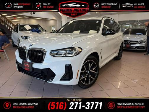 Alpine White 2022 BMW X3 M40i Sports Activity Vehicle