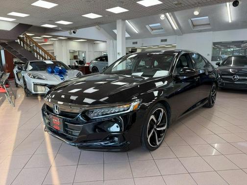 Crystal Black Pearl 2022 Honda Accord Sport 1.5T
