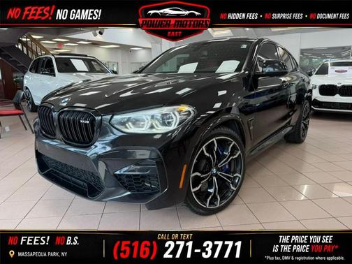 Black Sapphire Metallic 2020 BMW X4 M AWD