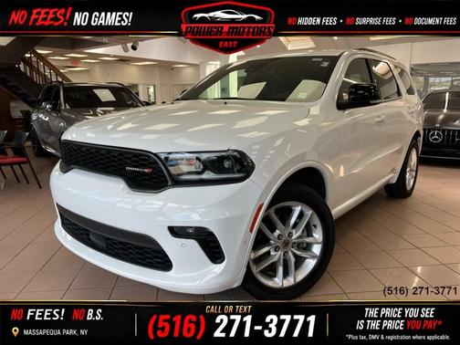 White Knuckle Clearcoat 2023 Dodge Durango GT Premium AWD