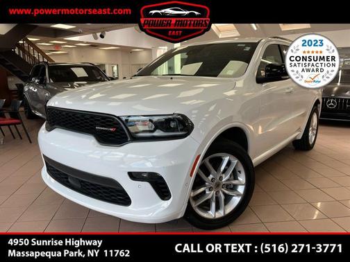 White Knuckle Clearcoat 2023 Dodge Durango GT Premium