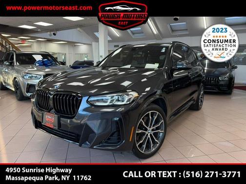 Dark Graphite Metallic 2022 BMW X3 xDrive30i