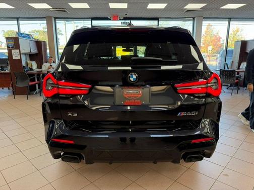 Carbon Black Metallic 2023 BMW X3 M40i Sports Activity Vehicle