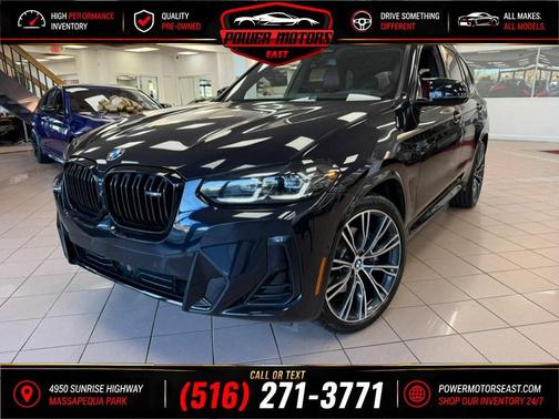 Carbon Black Metallic 2023 BMW X3 M40i Sports Activity Vehicle