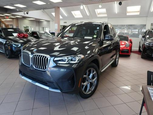Dark Graphite Metallic 2024 BMW X3 xDrive30i