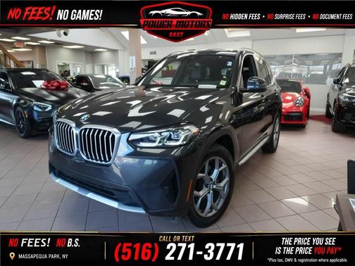 Dark Graphite Metallic 2024 BMW X3 xDrive30i