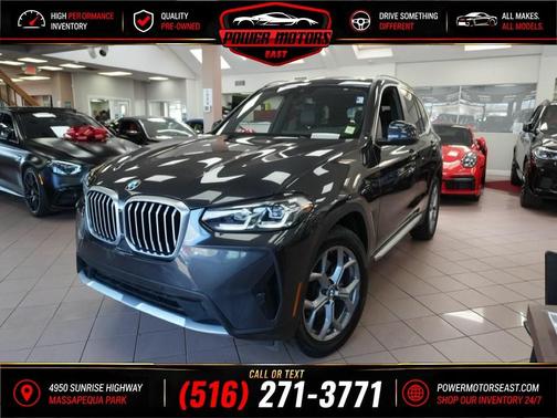 Dark Graphite Metallic 2024 BMW X3 xDrive30i