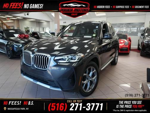 Dark Graphite Metallic 2024 BMW X3 xDrive30i