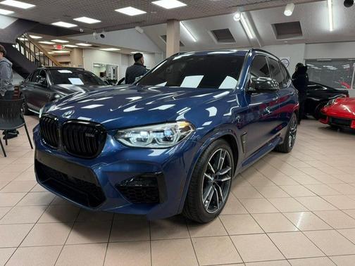 Blue 2020 BMW X3 M AWD