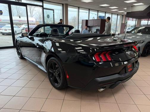 Shadow Black 2025 Ford Mustang EcoBoost Premium