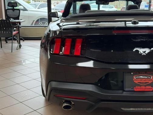 Shadow Black 2025 Ford Mustang EcoBoost Premium
