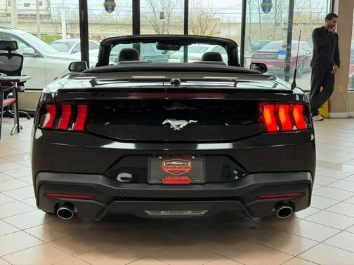 Shadow Black 2025 Ford Mustang EcoBoost Premium