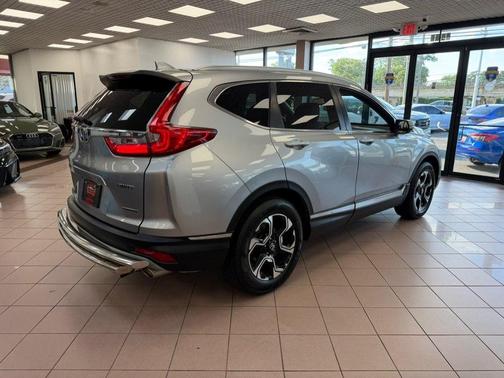Silver 2019 Honda CR-V Touring AWD