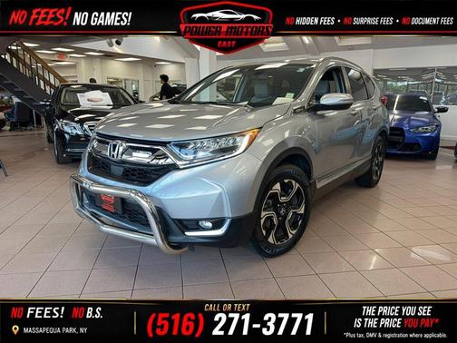 Silver 2019 Honda CR-V Touring AWD