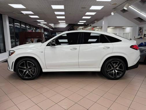 Polar White 2021 Mercedes-Benz AMG GLE 53e 4MATIC Coupe