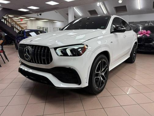 Polar White 2021 Mercedes-Benz AMG GLE 53e 4MATIC Coupe