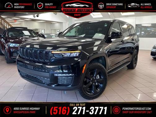 Diamond Black Crystal Pearlcoat 2024 Jeep Grand Cherokee L Limited
