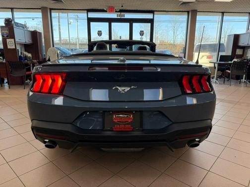 Vapor Blue Metallic 2025 Ford Mustang EcoBoost Premium