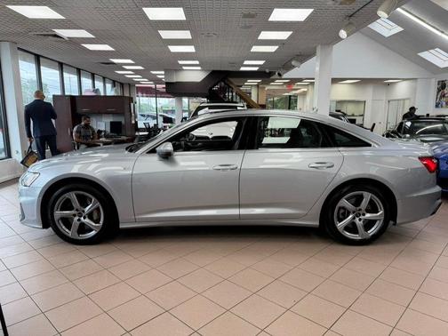 Silver 2024 Audi A6 55 Premium Plus