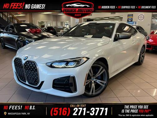 Mineral White Metallic 2021 BMW M440 i xDrive