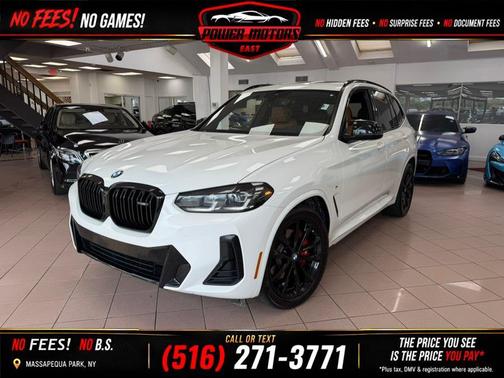 Alpine White 2023 BMW X3 M40i Sports Activity Vehicle