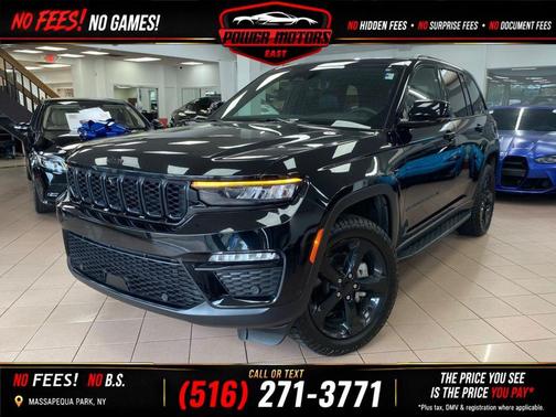 Diamond Black Crystal Pearl 2024 Jeep Grand Cherokee Limited