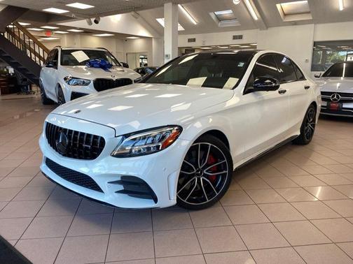 Polar White 2021 Mercedes-Benz AMG C 43 4MATIC