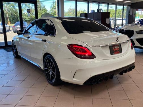 Polar White 2021 Mercedes-Benz AMG C 43 4MATIC