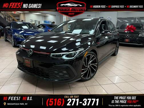 Deep Black Pearl 2022 Volkswagen Golf GTI 2.0T Autobahn