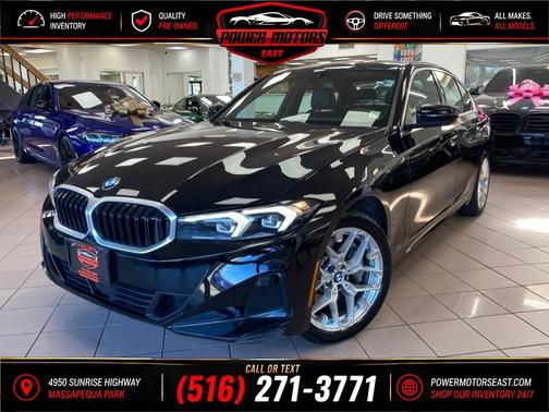 Black Sapphire Metallic 2025 BMW 330 i xDrive