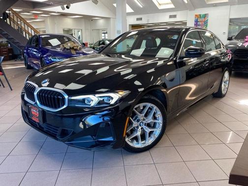 Black Sapphire Metallic 2025 BMW 330 i xDrive